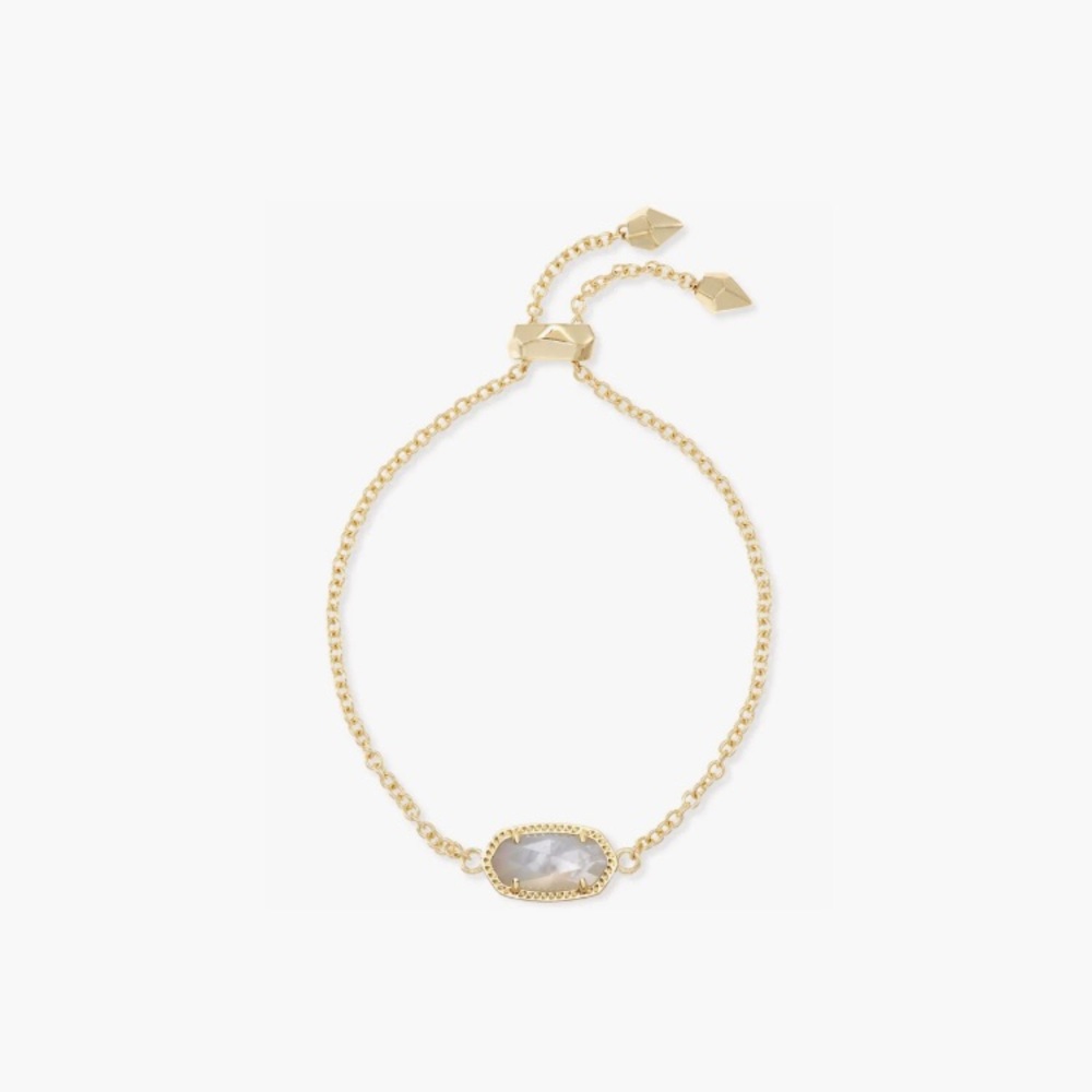 Kendra Scott Elaina Gold Adjustable Chain Bracelet